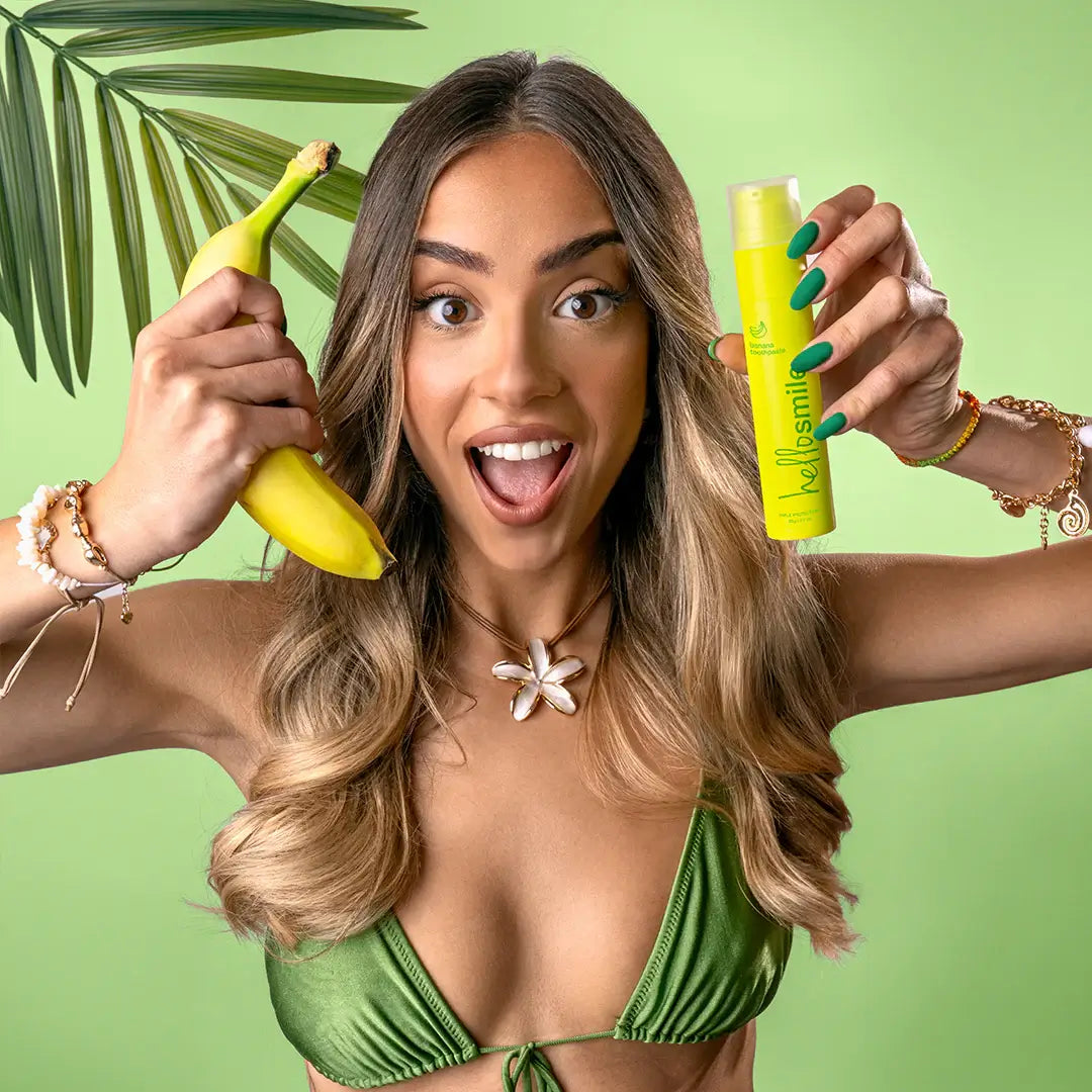 Bananen-Zahnpasta-Held