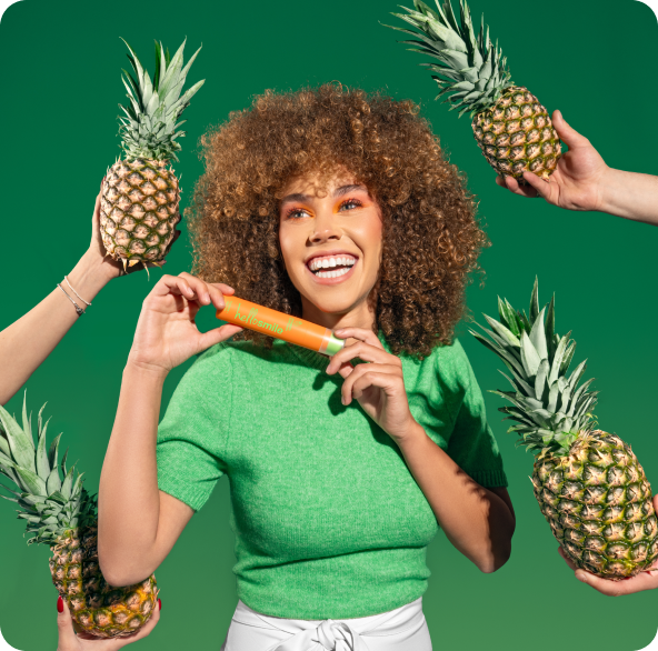 Ich liebe Ananas! Dieses Gefühl, jedes Mal beim Zähneputzen eine saftige Geschmacksexplosion zu spüren, haut mich einfach um!