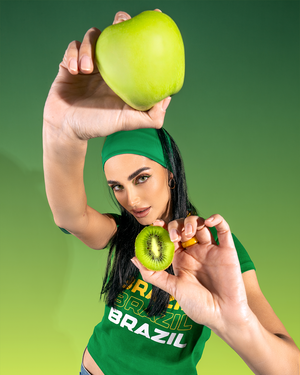 Apfel-Kiwi-Zahnpasta