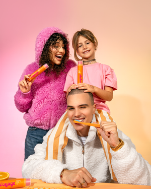 Voyage Zahnpasta mit Orange-Bonbon-Geschmack 